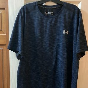 Under Armour Men’s Velocity Shirt, XXL, dark blue